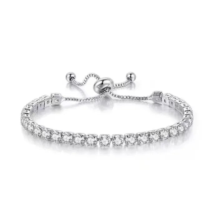 Sweet Shiny Cubic Zirconia Bracelets